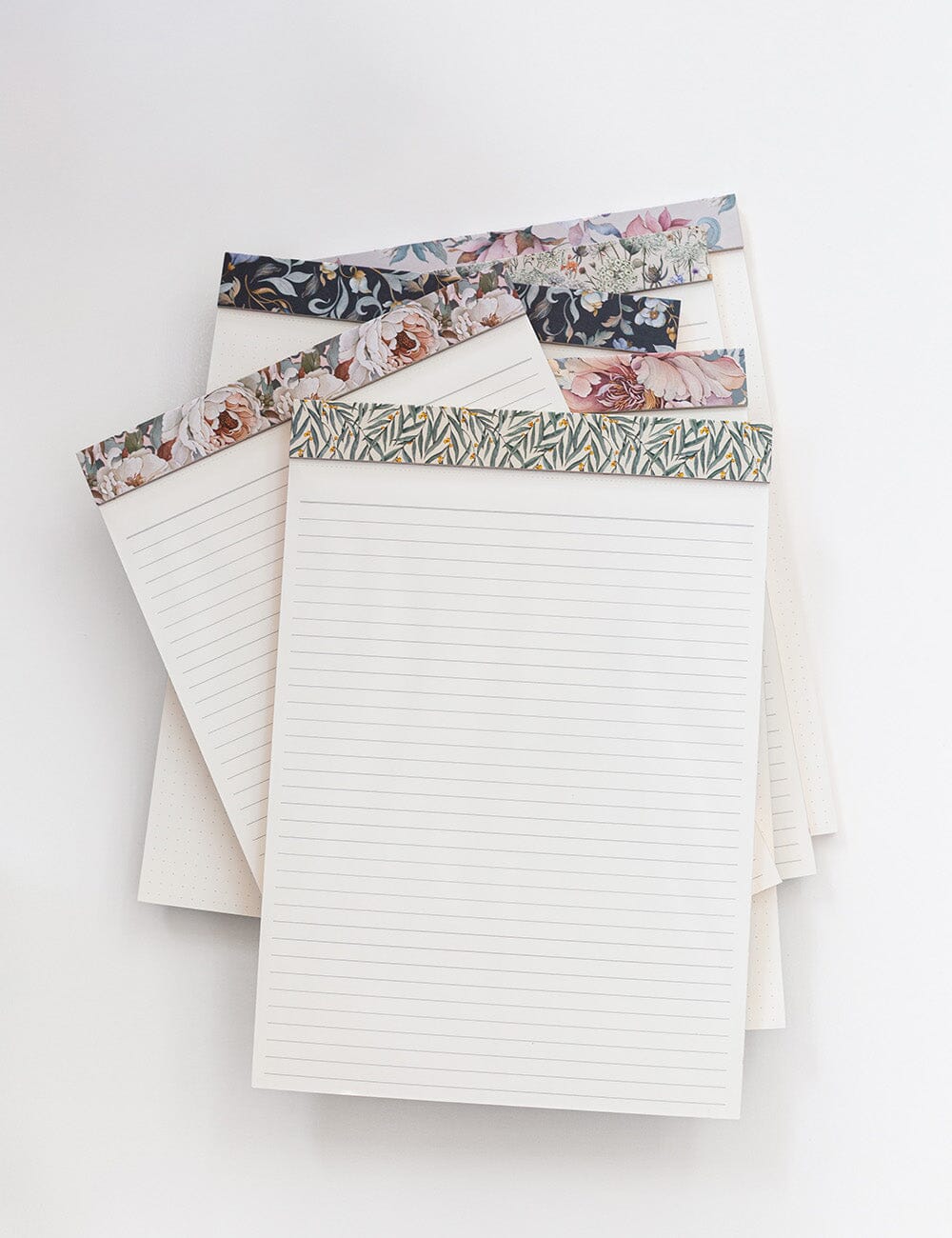 A4 Notepad Grid - Regency Blooms