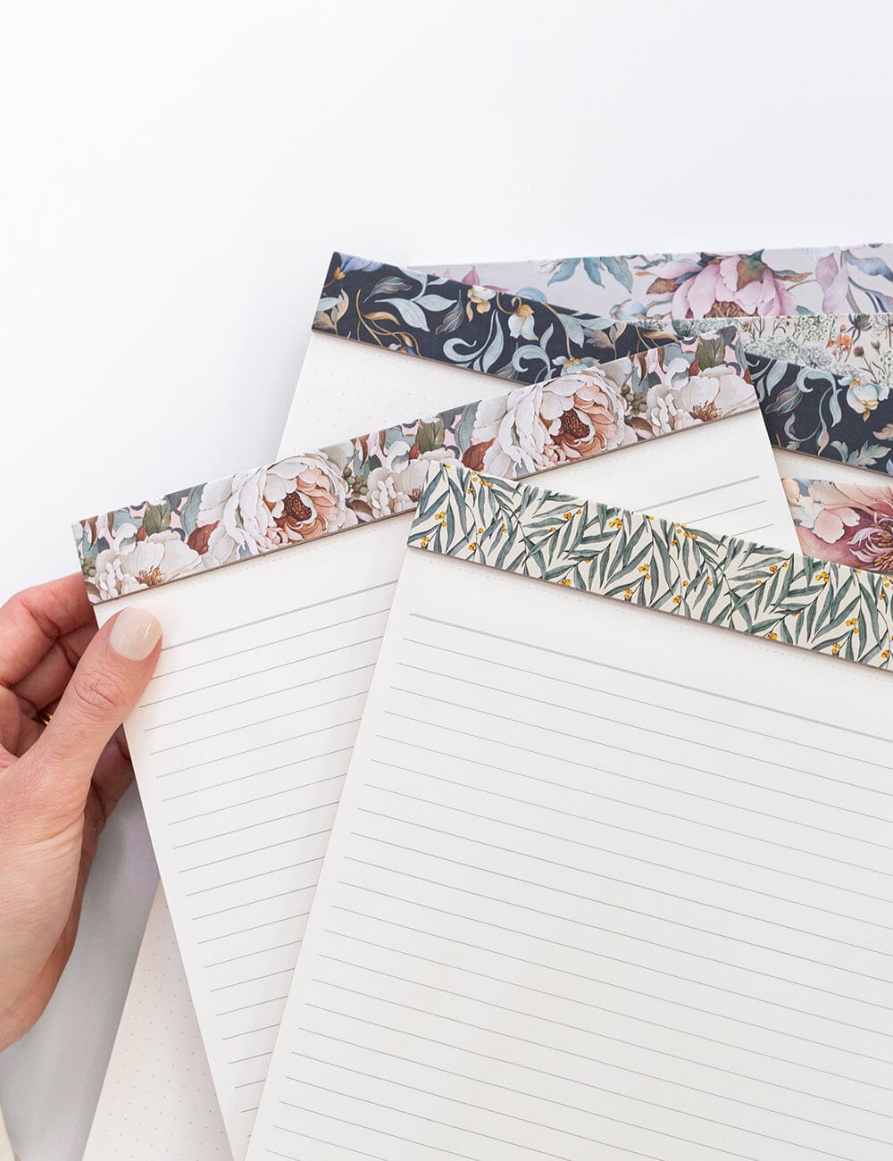 A4 Notepad Grid - Ashbourne Garden