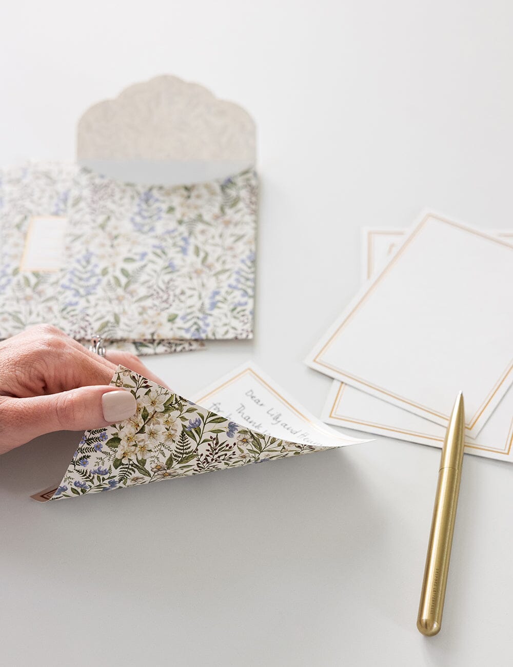 Forget Me Not 4pk Notecard Set