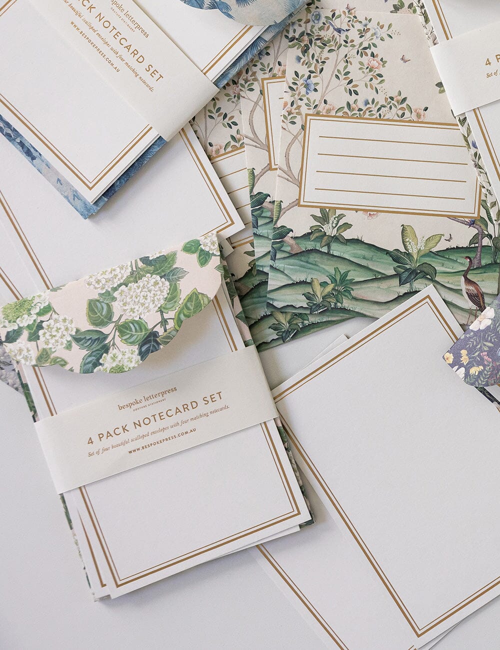 Hydrangea 4pk Notecard Set