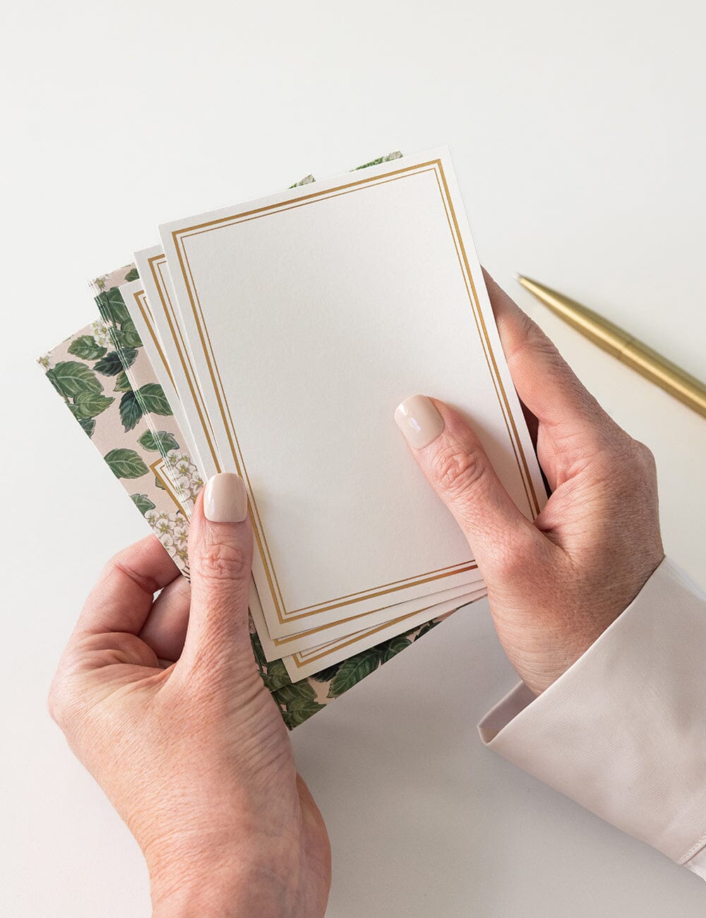 Hydrangea 4pk Notecard Set