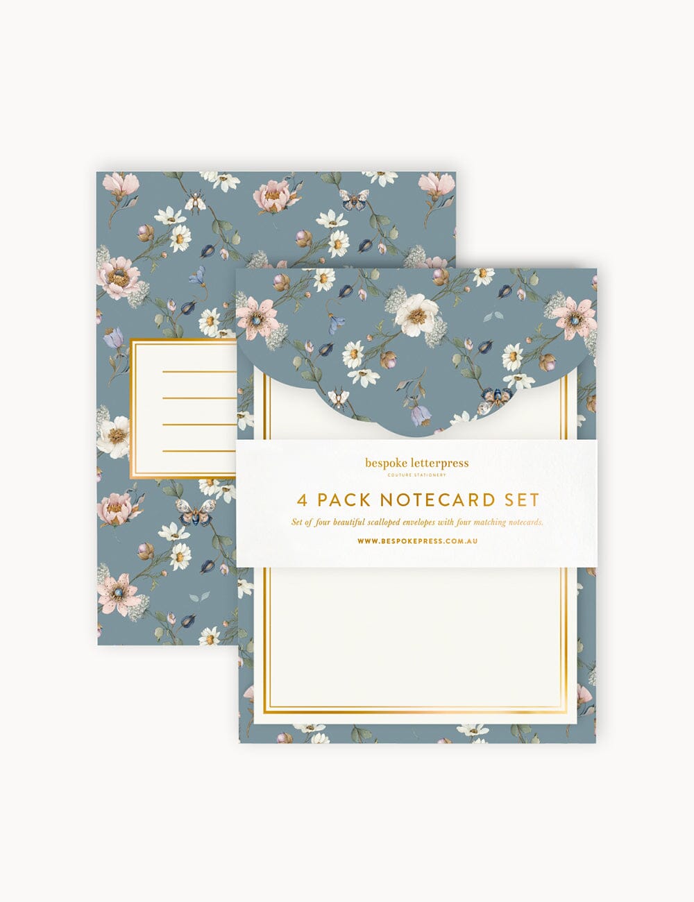 Spring Soiree 4pk Notecard Set