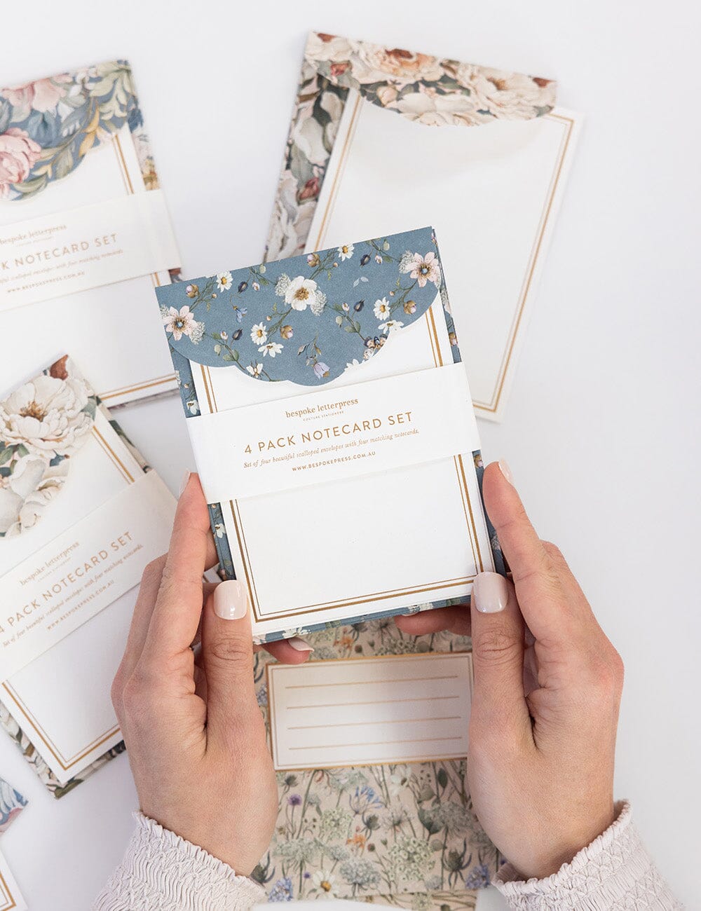 Spring Soiree 4pk Notecard Set