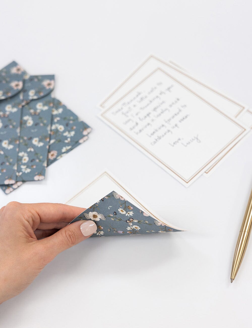 Spring Soiree 4pk Notecard Set