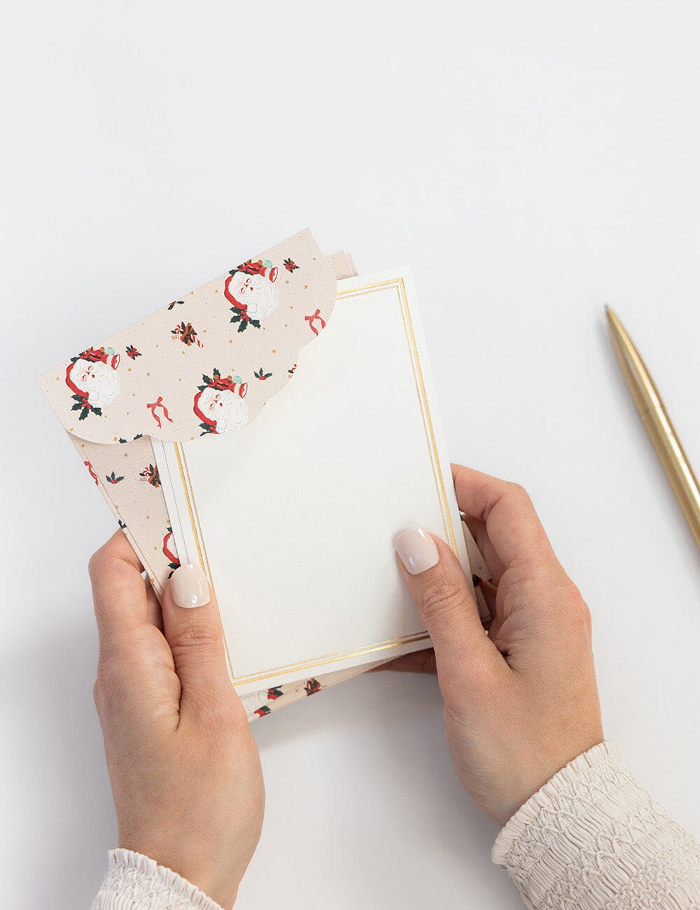 Jingle Bells 4pk Notecard Set