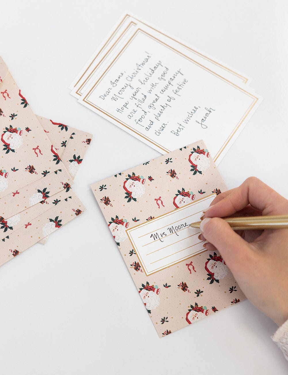 Jingle Bells 4pk Notecard Set