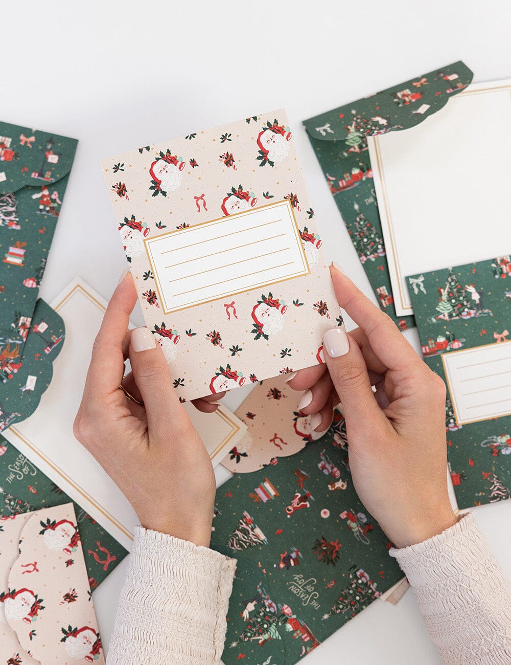 Jingle Bells 4pk Notecard Set