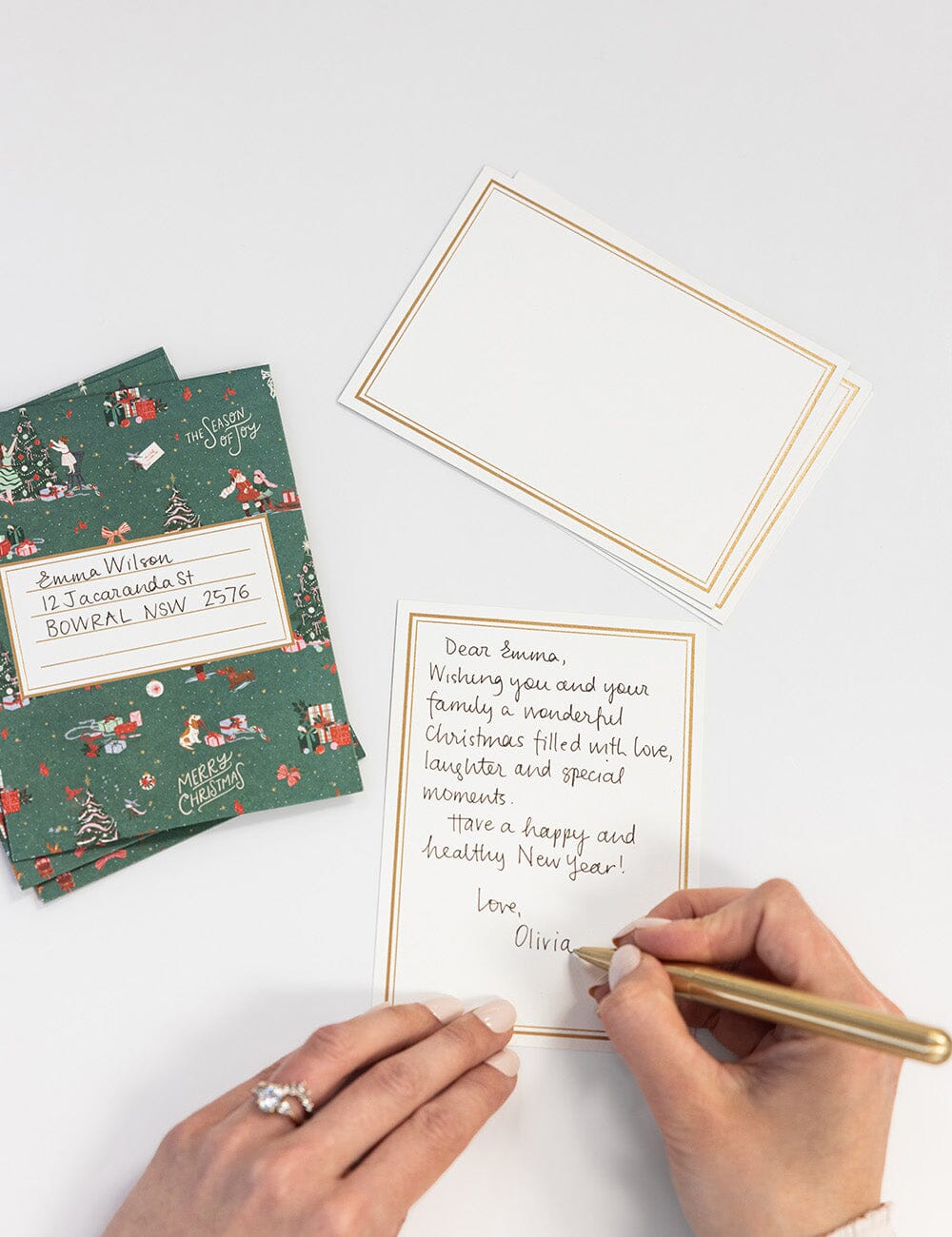Season of Joy 4pk Notecard Set