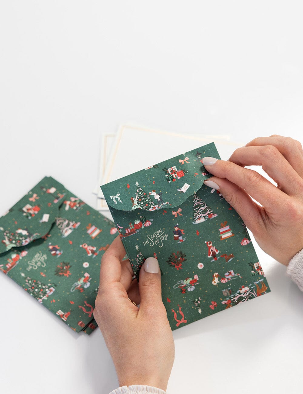 Season of Joy 4pk Notecard Set