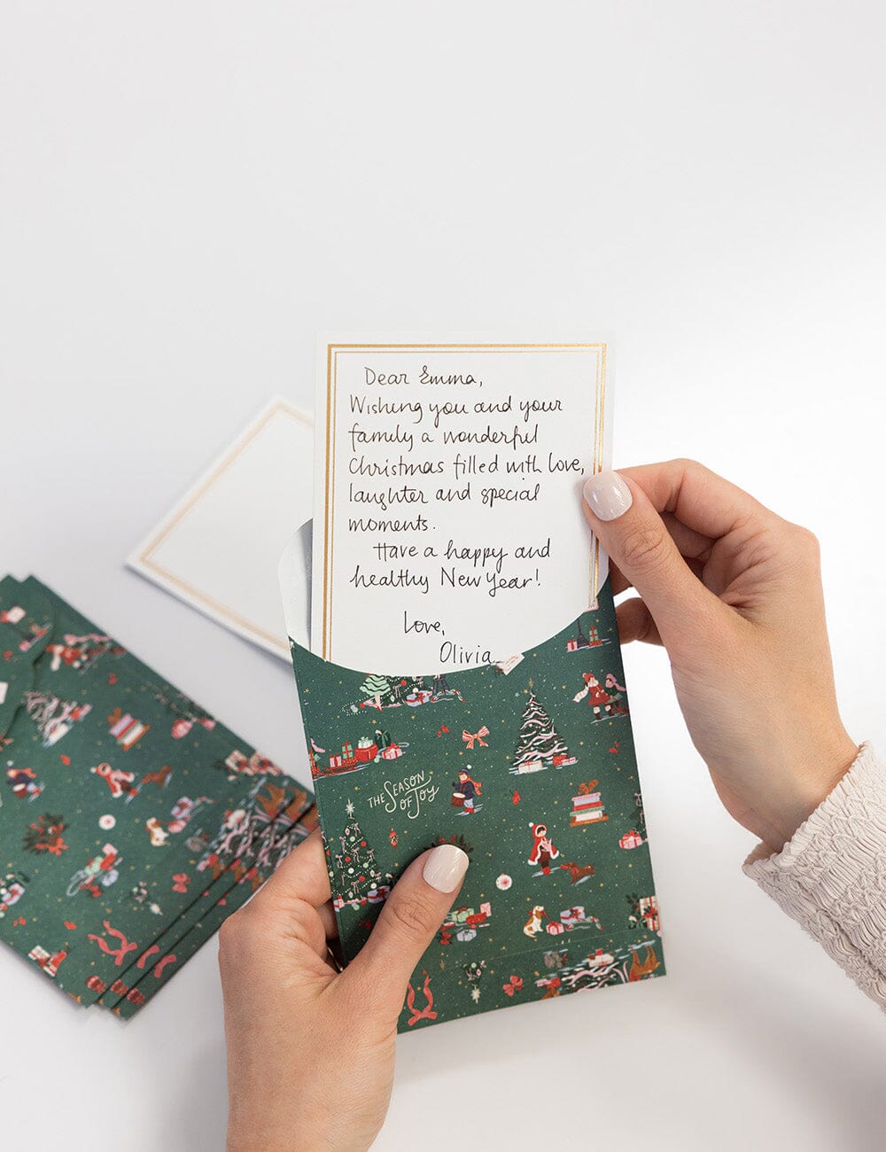 Season of Joy 4pk Notecard Set