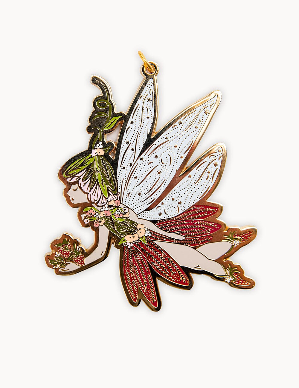 Fine Enamel Christmas Ornament - Sugar Plum Fairy