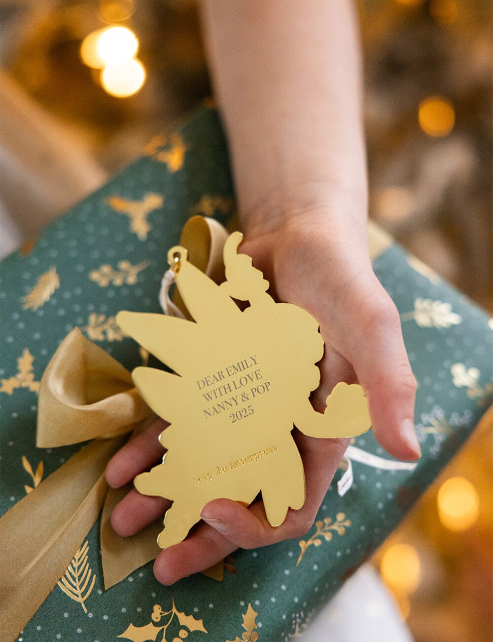 Fine Enamel Christmas Ornament - Sugar Plum Fairy