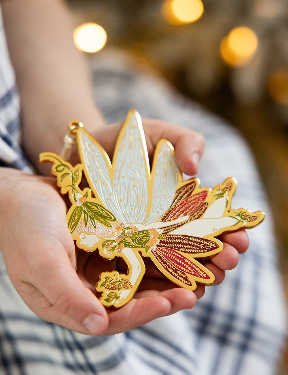 Fine Enamel Christmas Ornament - Sugar Plum Fairy Christmas Ornaments Bespoke Letterpress 