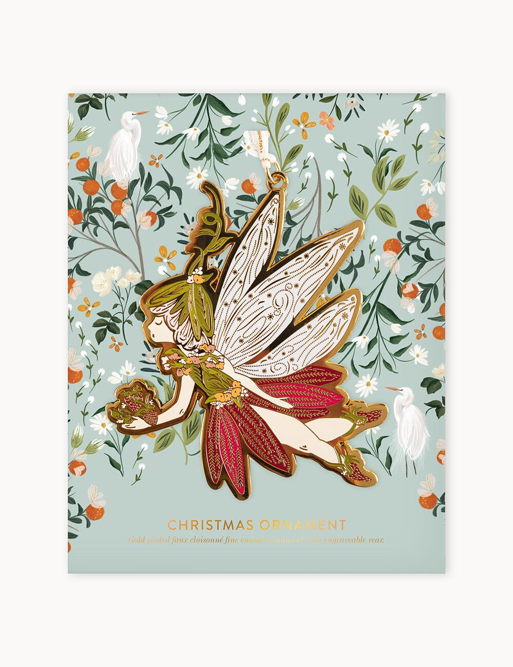 Fine Enamel Christmas Ornament - Sugar Plum Fairy