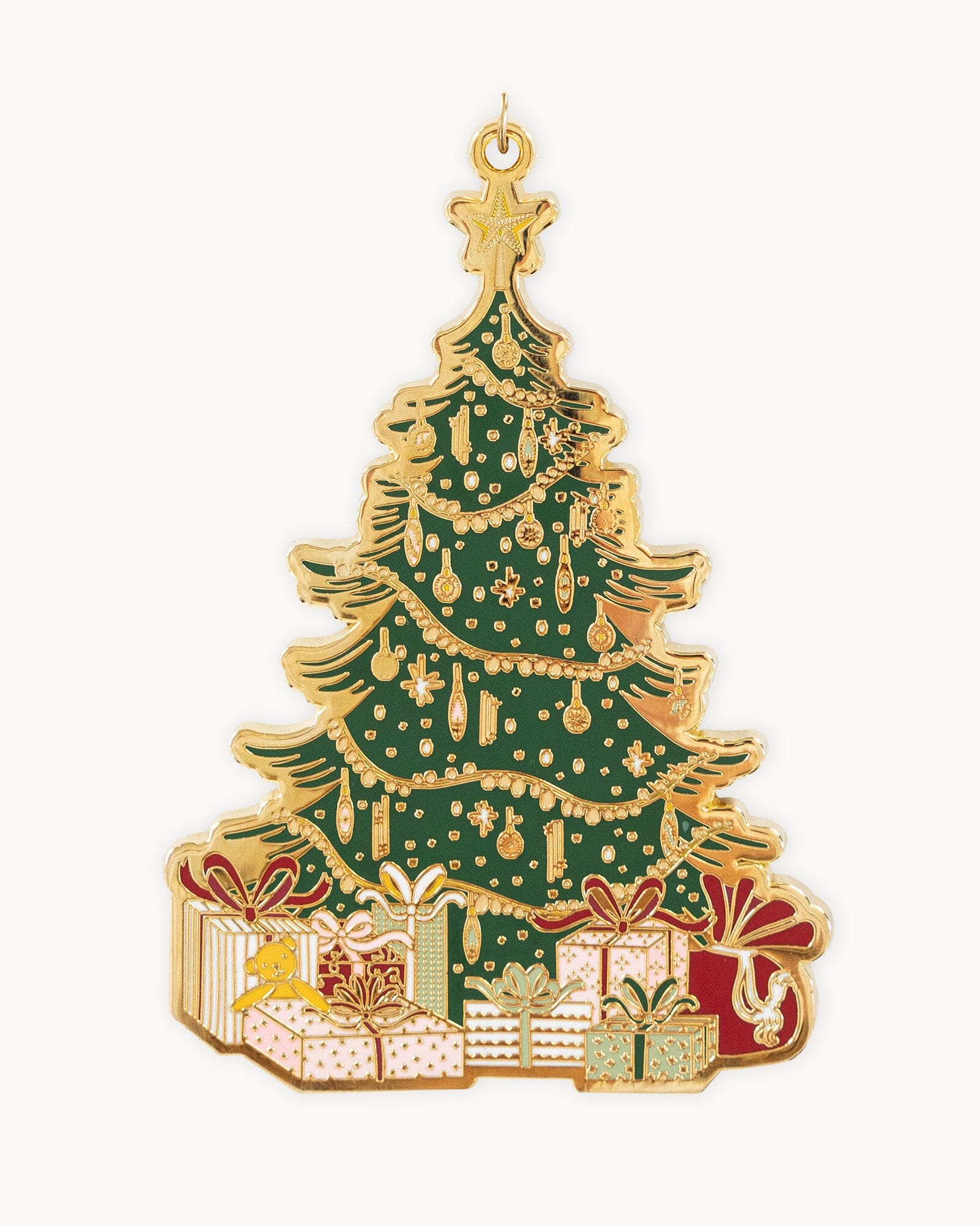 Fine Enamel Christmas Ornament - Christmas Tree