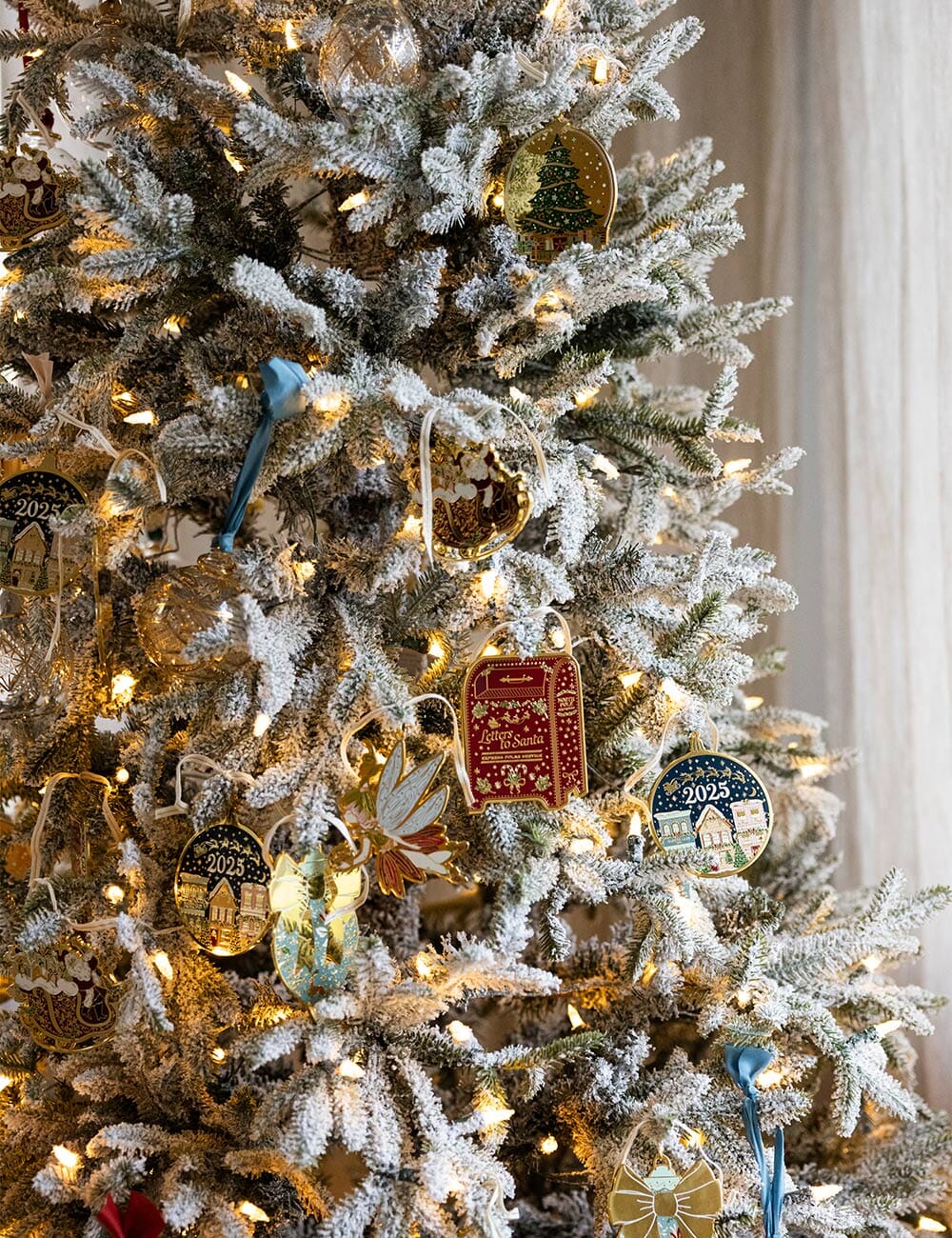 Christmas Tree Enamel Ornament