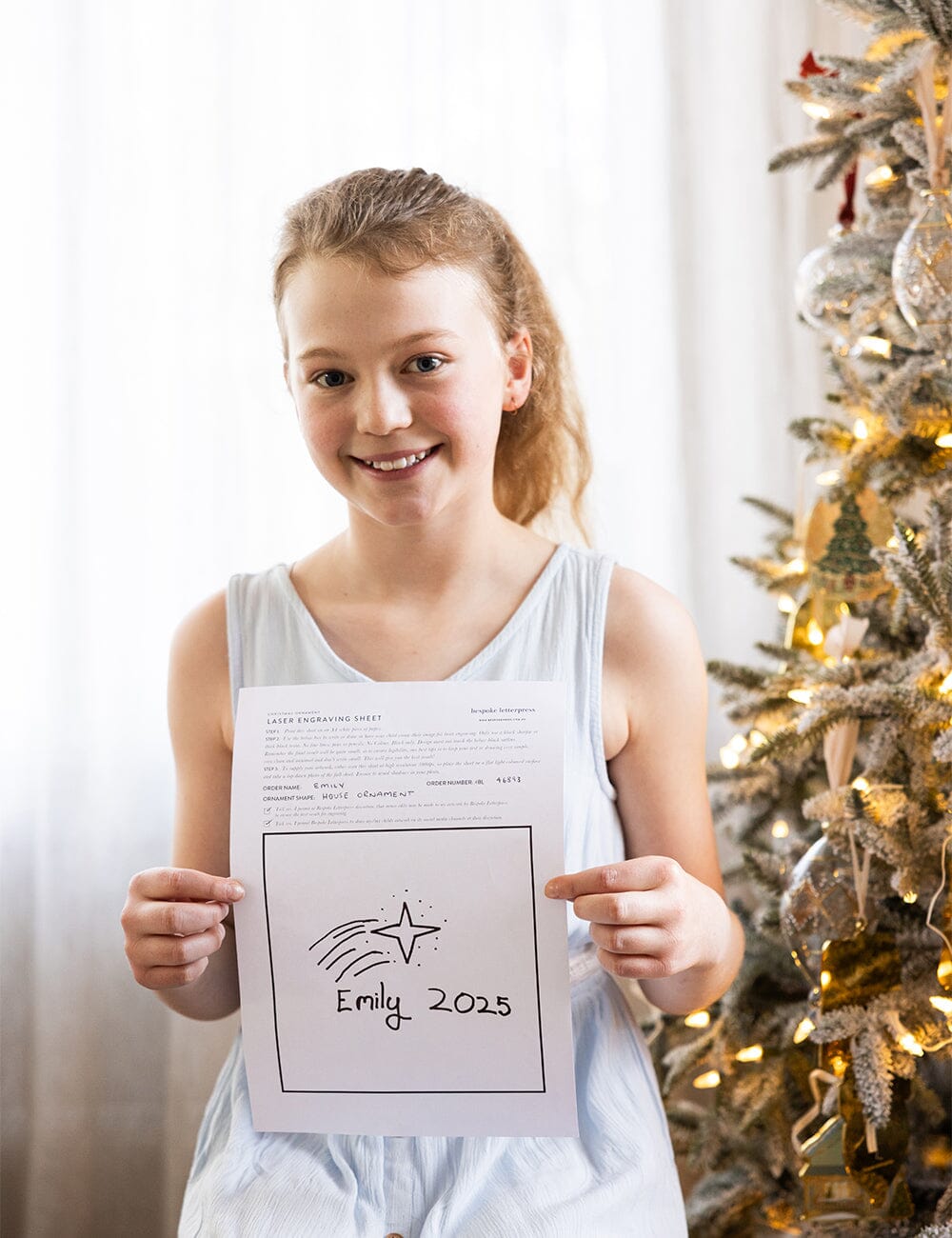 House Enamel Ornament