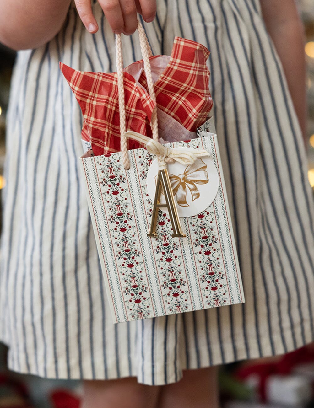 A - Fine Enamel Alphabet Ornament