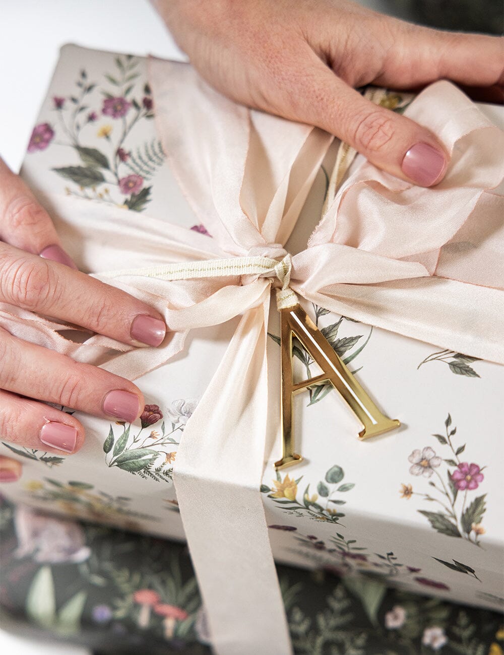 A - Fine Enamel Alphabet Ornament