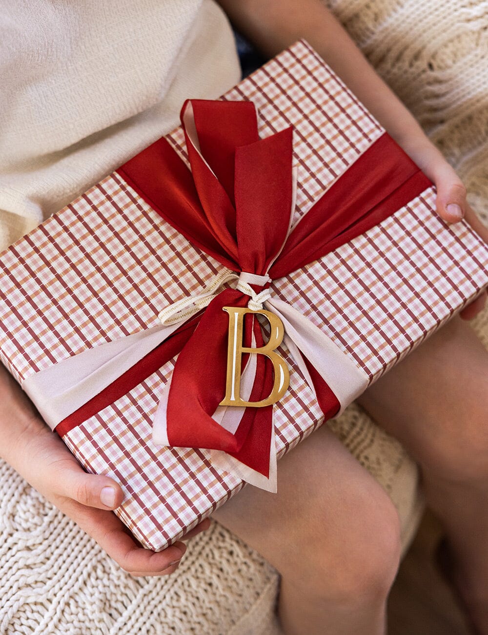 B - Fine Enamel Alphabet Ornament