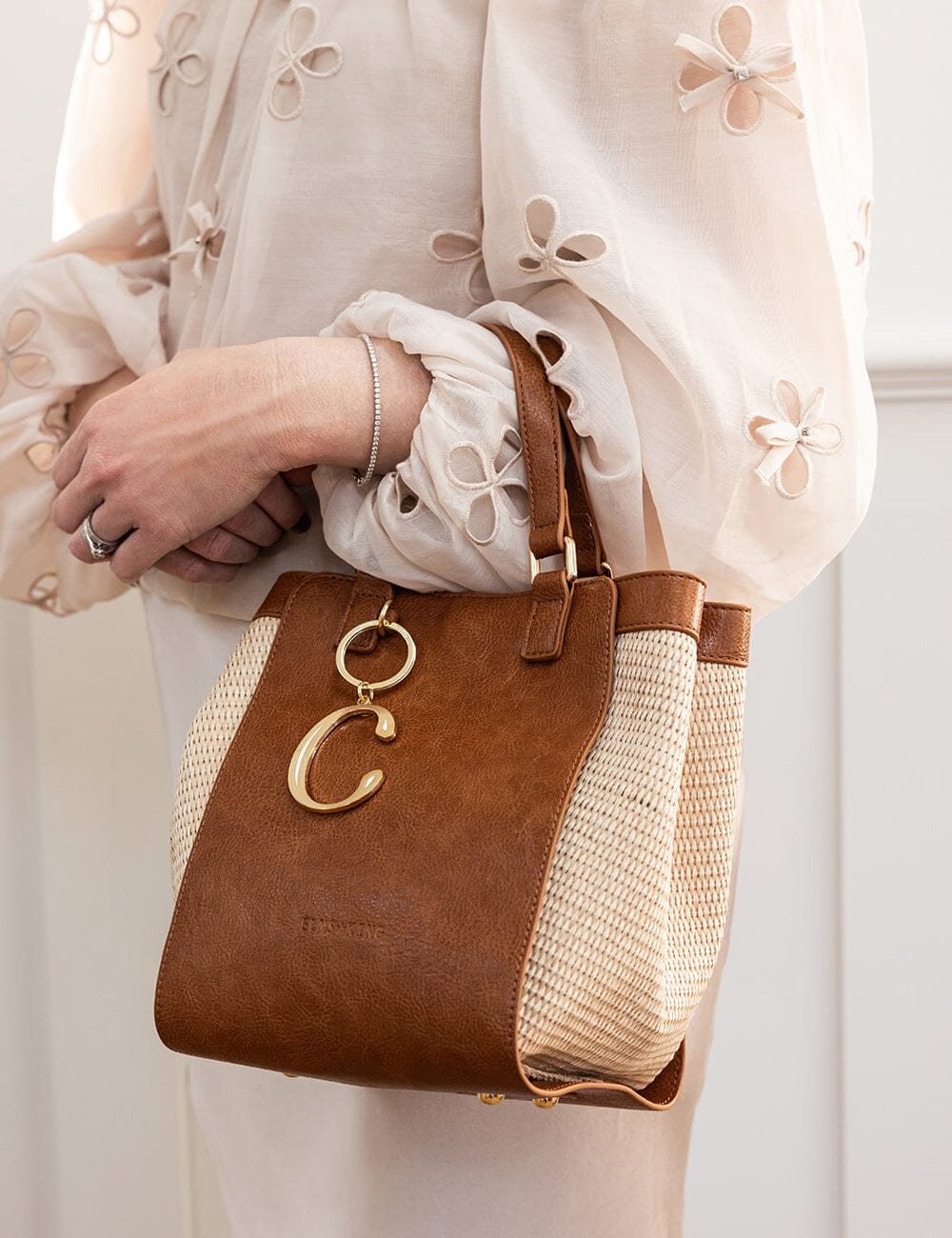 C - Fine Enamel Alphabet Ornament