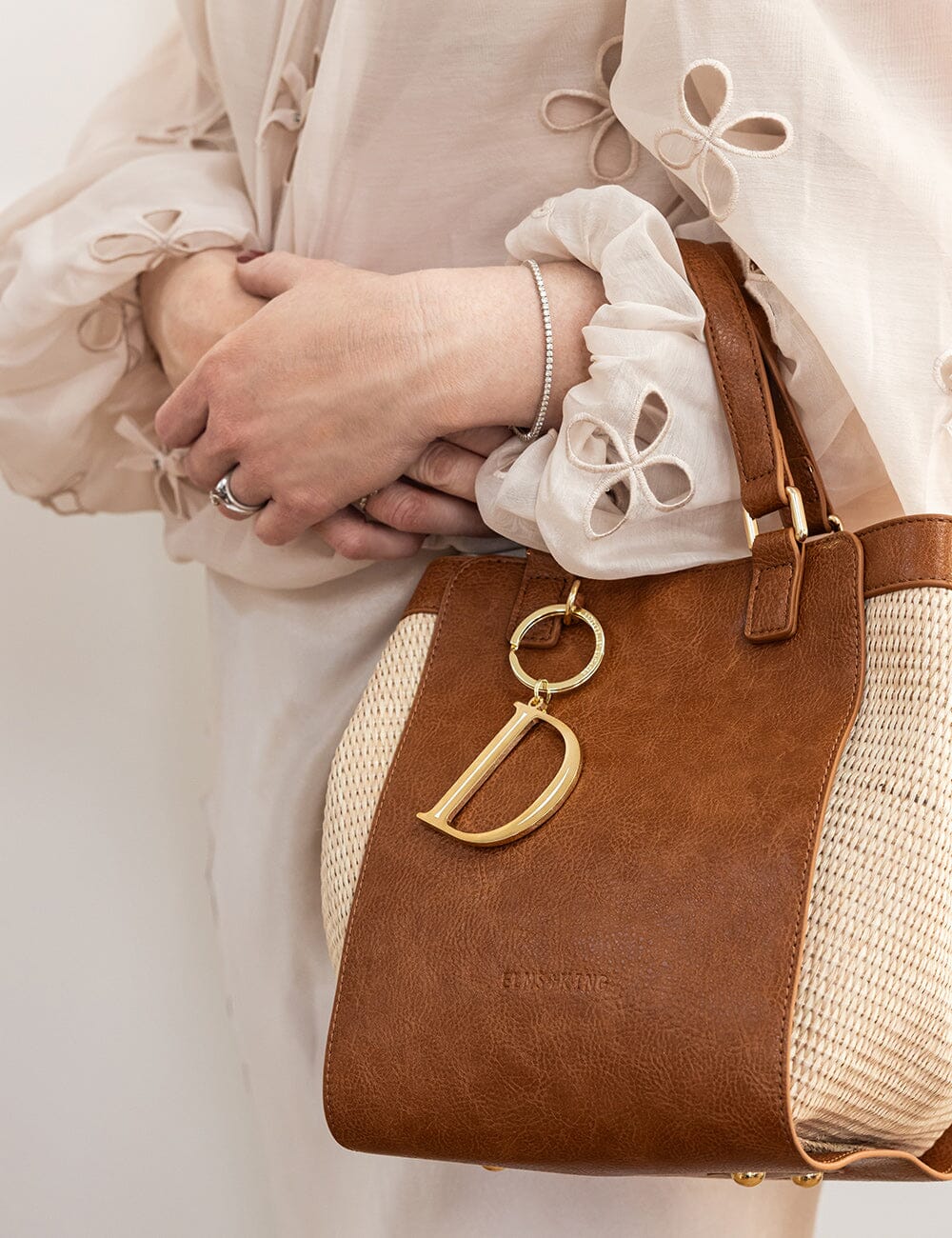 D - Fine Enamel Alphabet Ornament