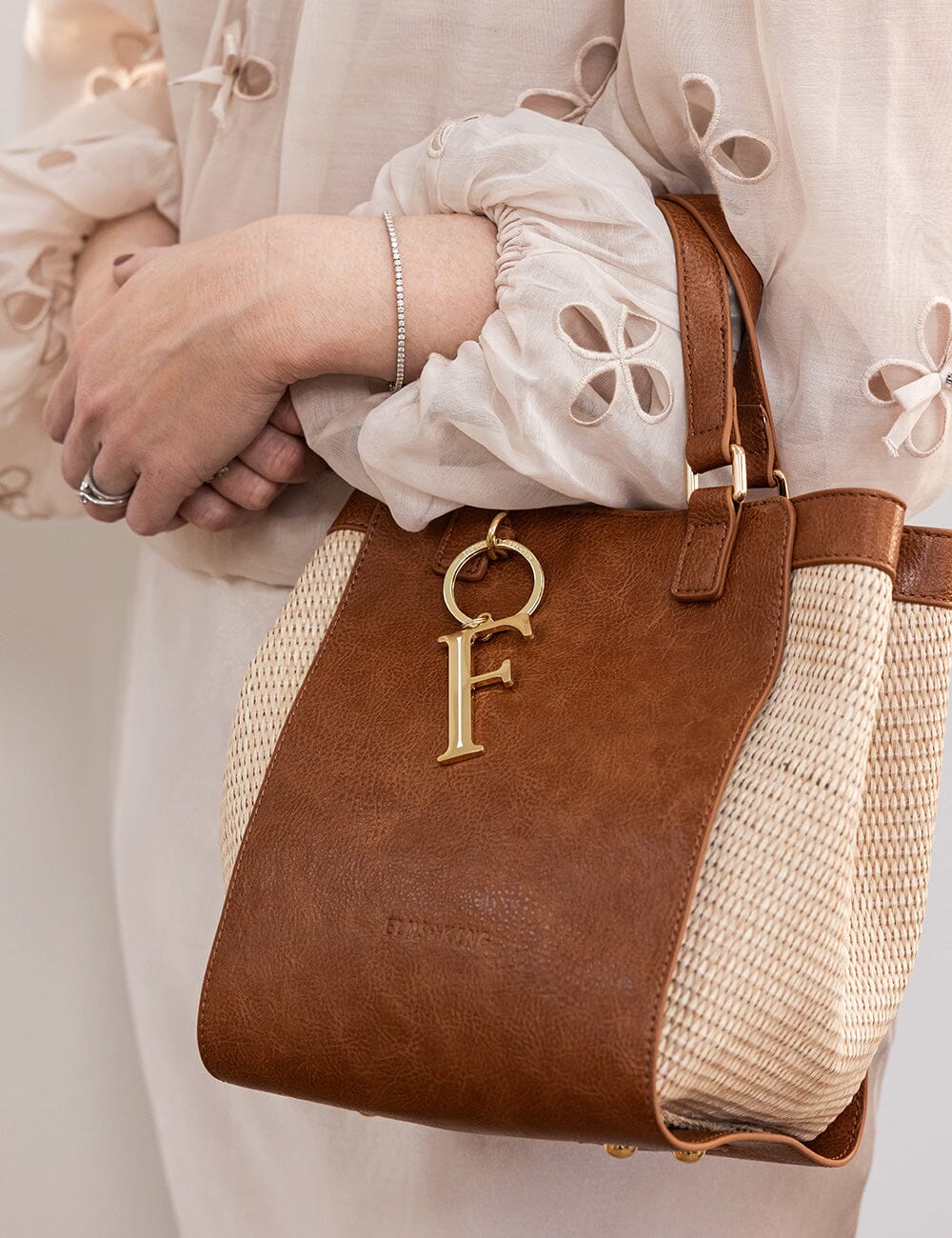 F - Fine Enamel Alphabet Ornament