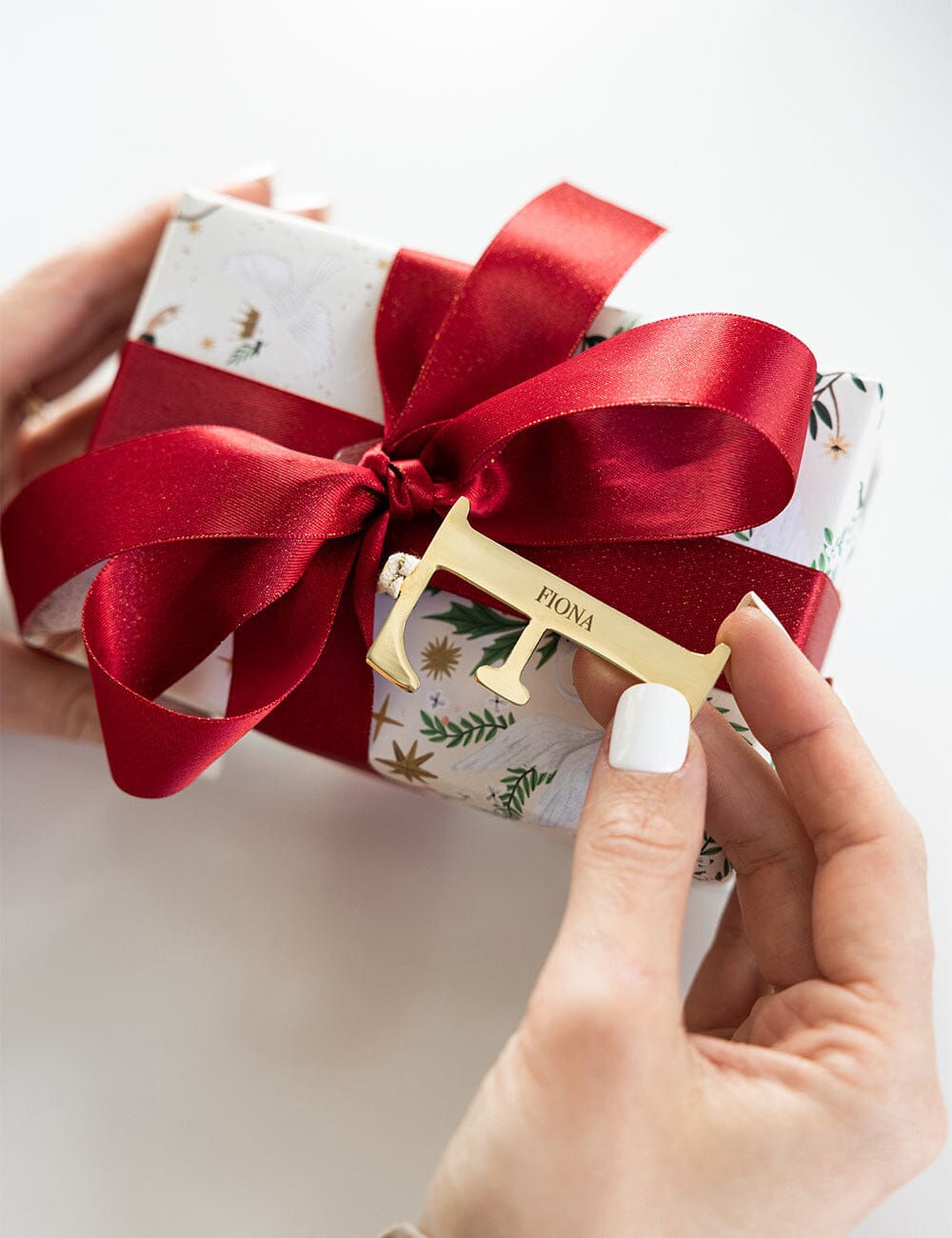 F - Fine Enamel Alphabet Ornament