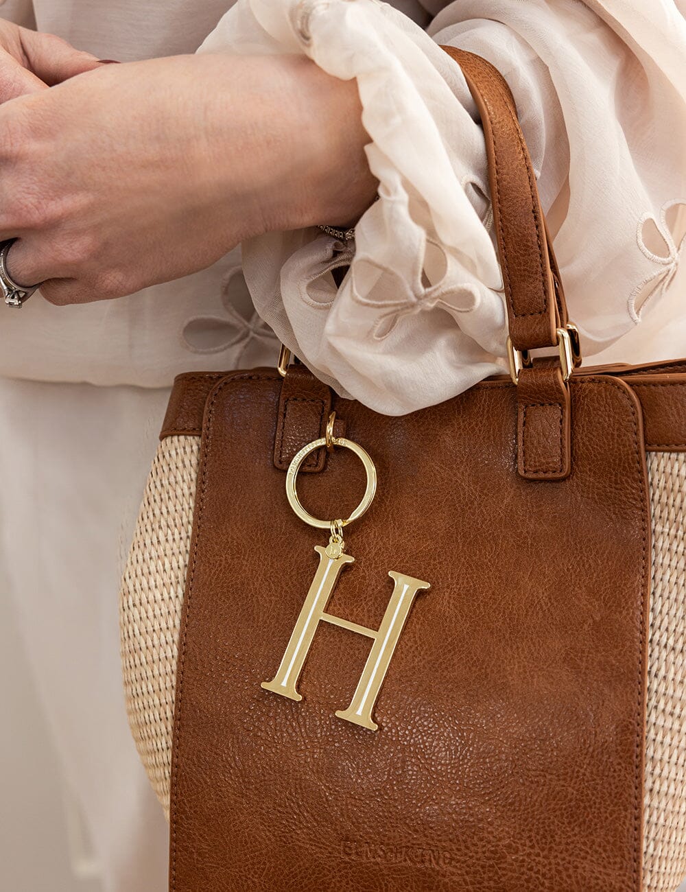 H - Fine Enamel Alphabet Ornament