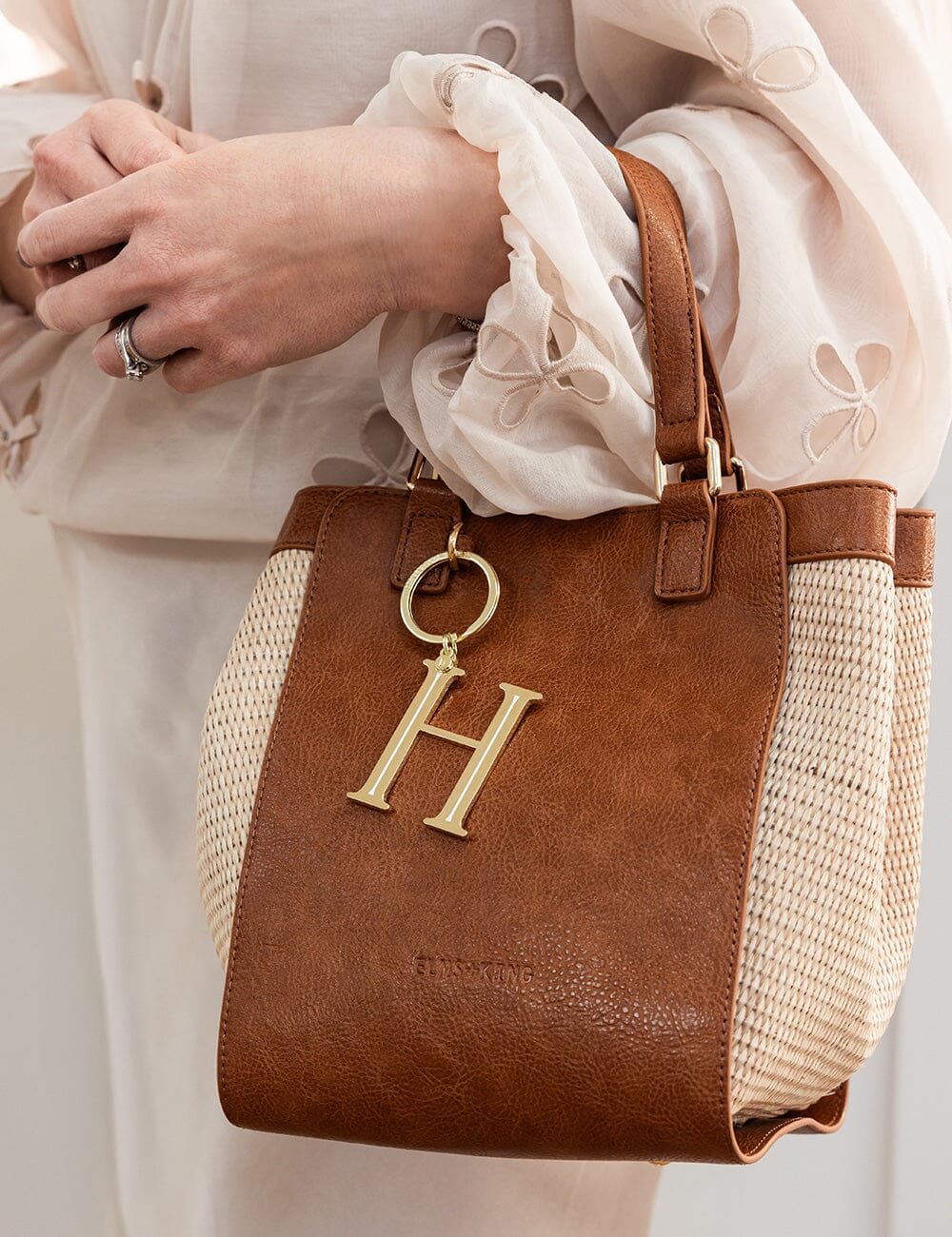 H - Fine Enamel Alphabet Ornament