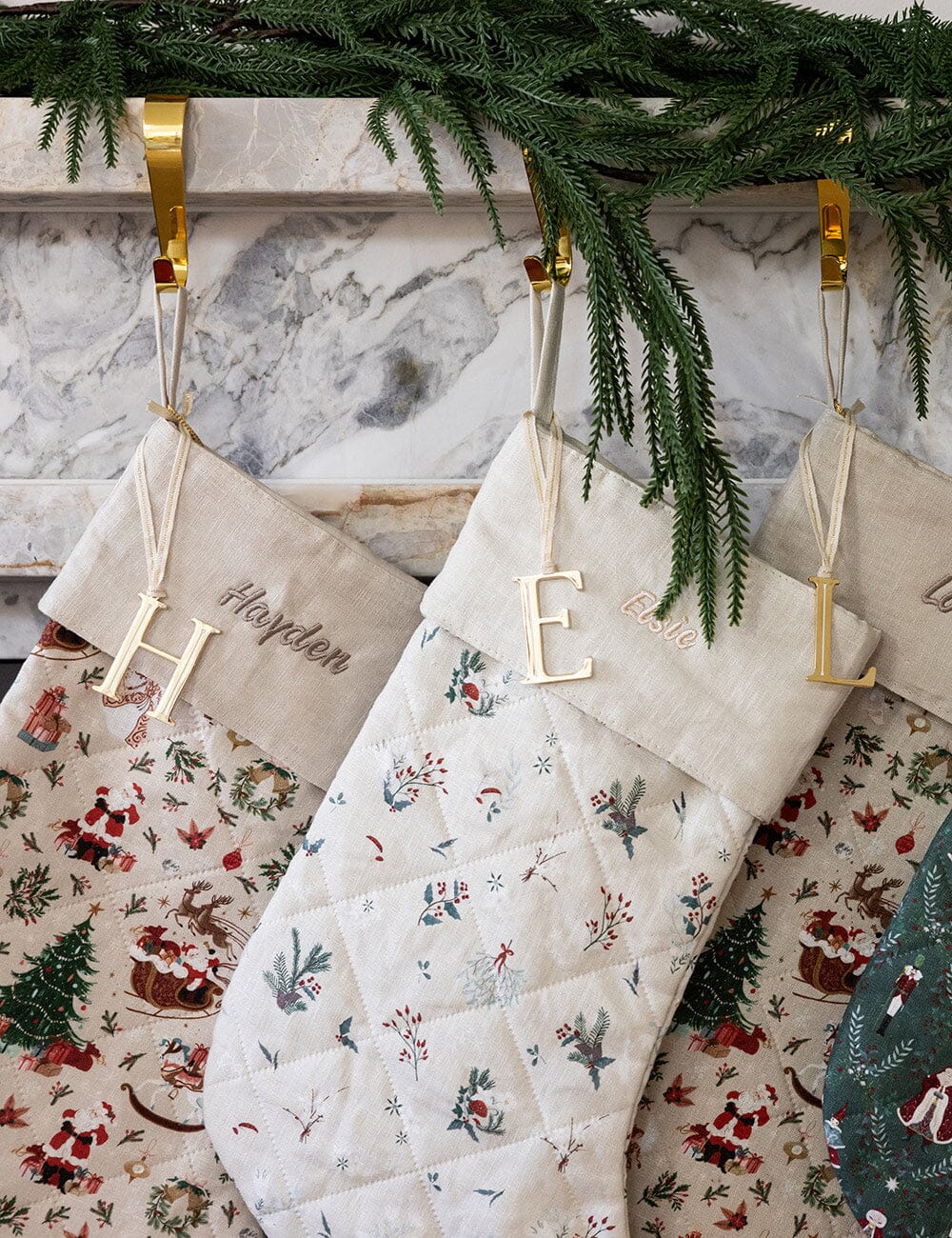 H - Fine Enamel Alphabet Ornament