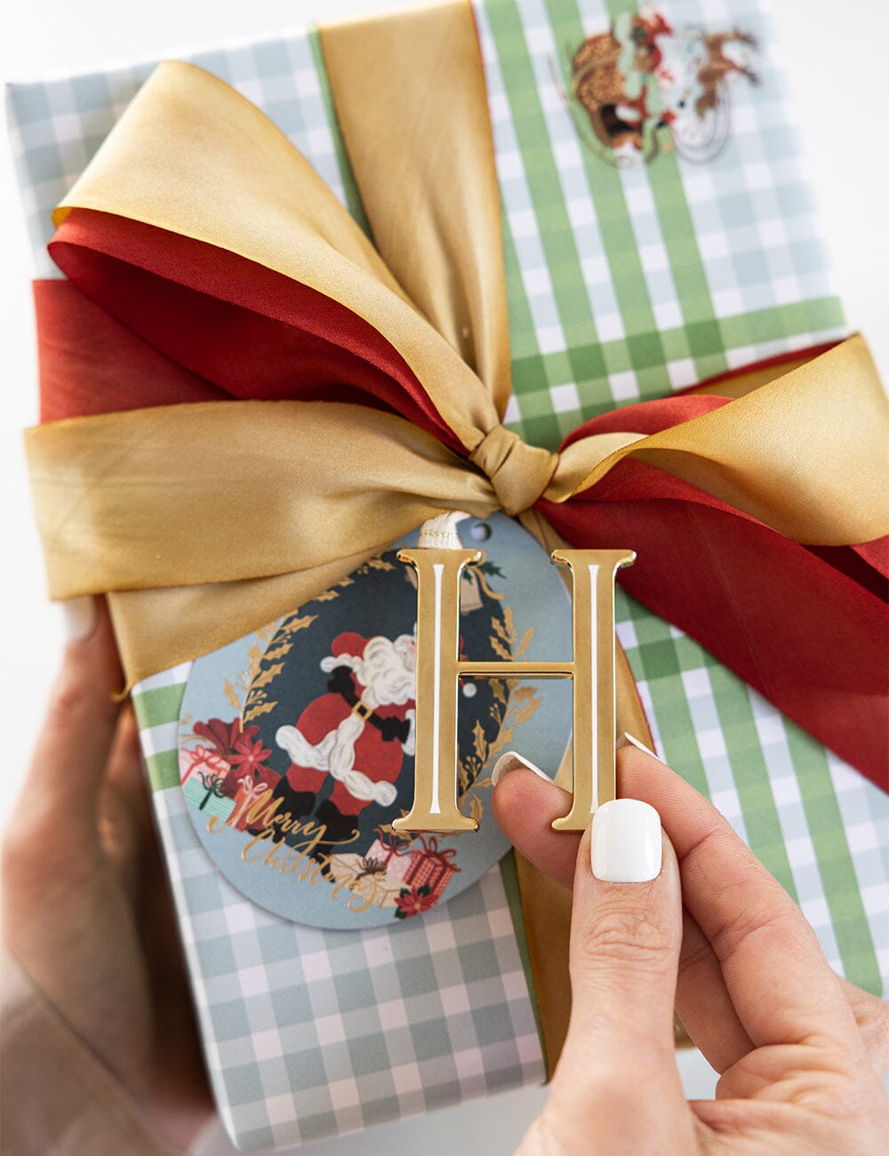 H - Fine Enamel Alphabet Ornament