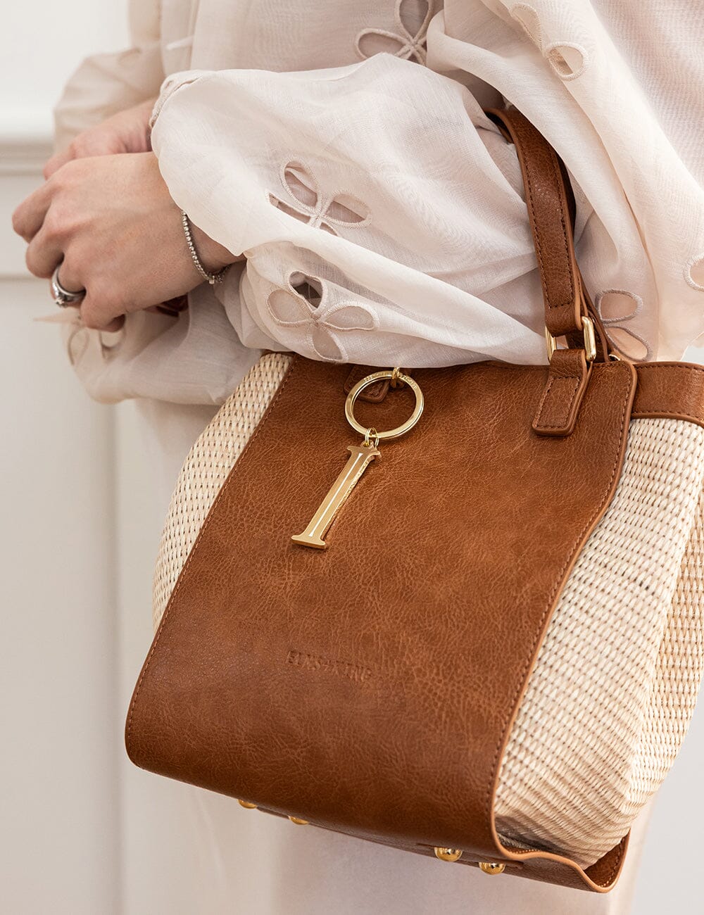 I - Fine Enamel Alphabet Ornament