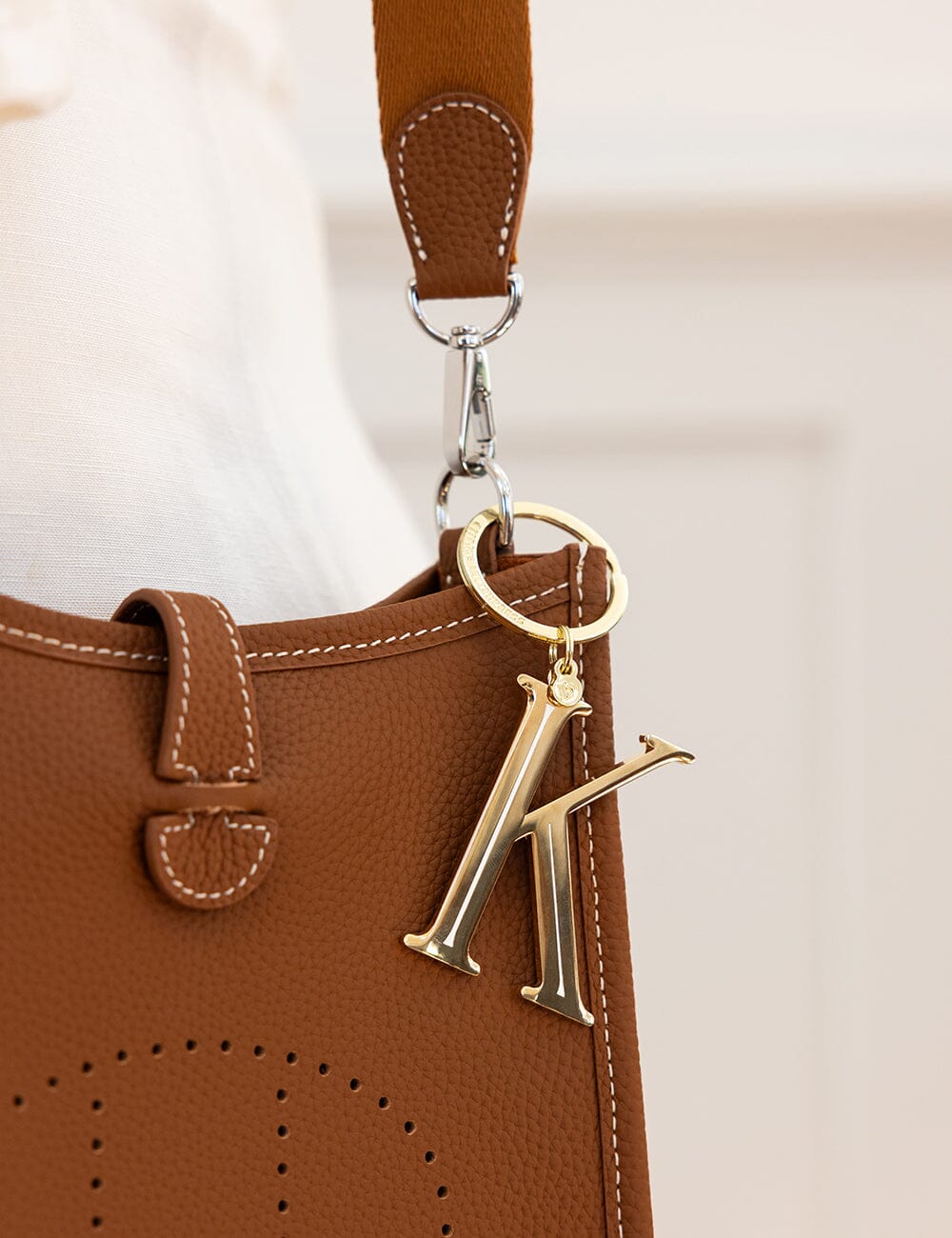 K - Fine Enamel Alphabet Ornament