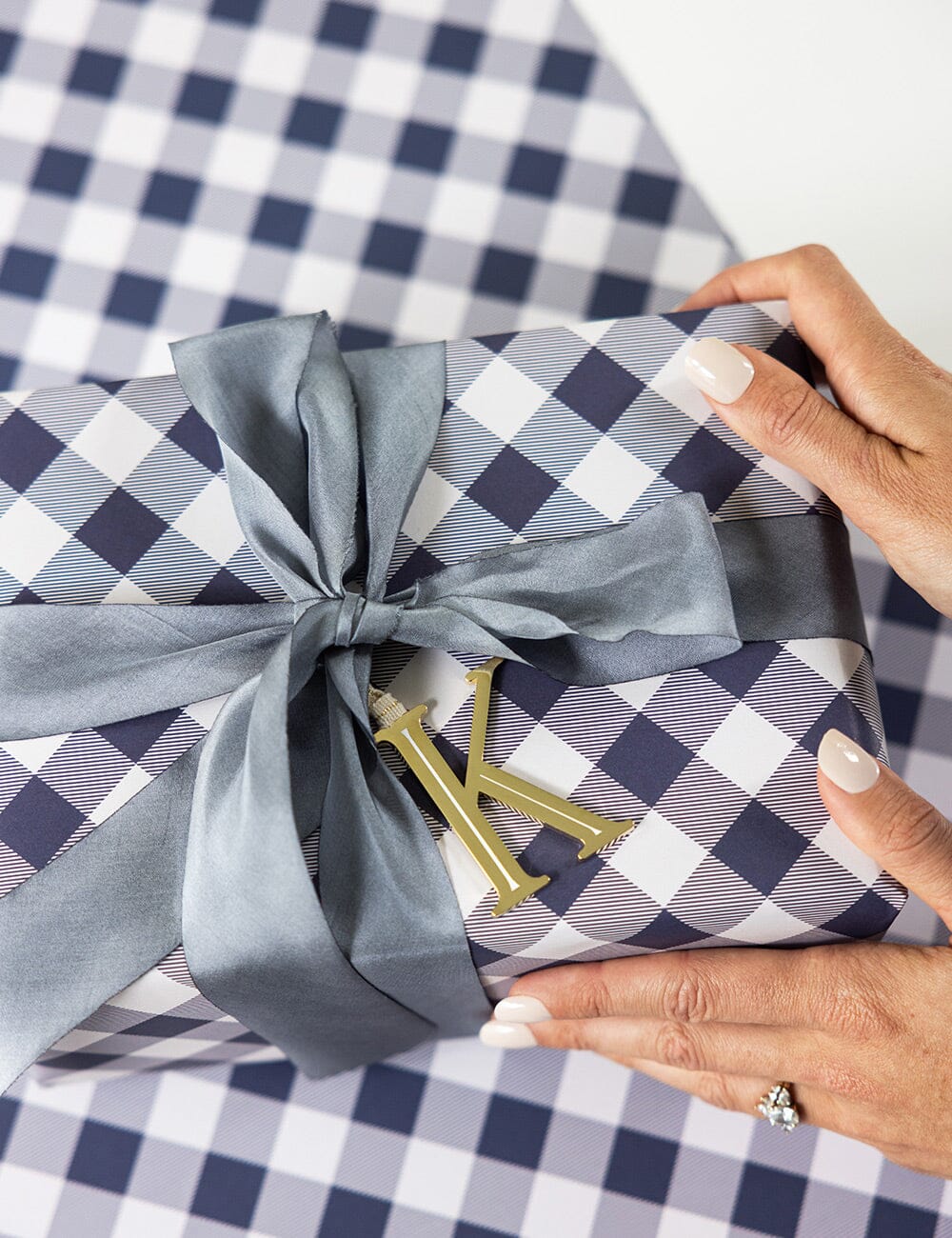 K - Fine Enamel Alphabet Ornament Ornaments Bespoke Letterpress 