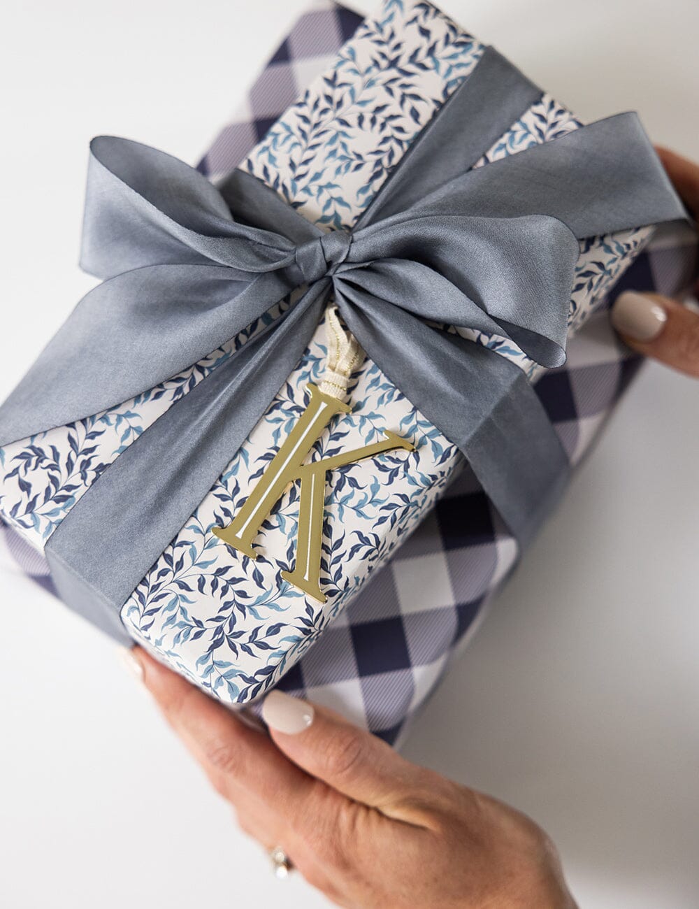 K - Fine Enamel Alphabet Ornament