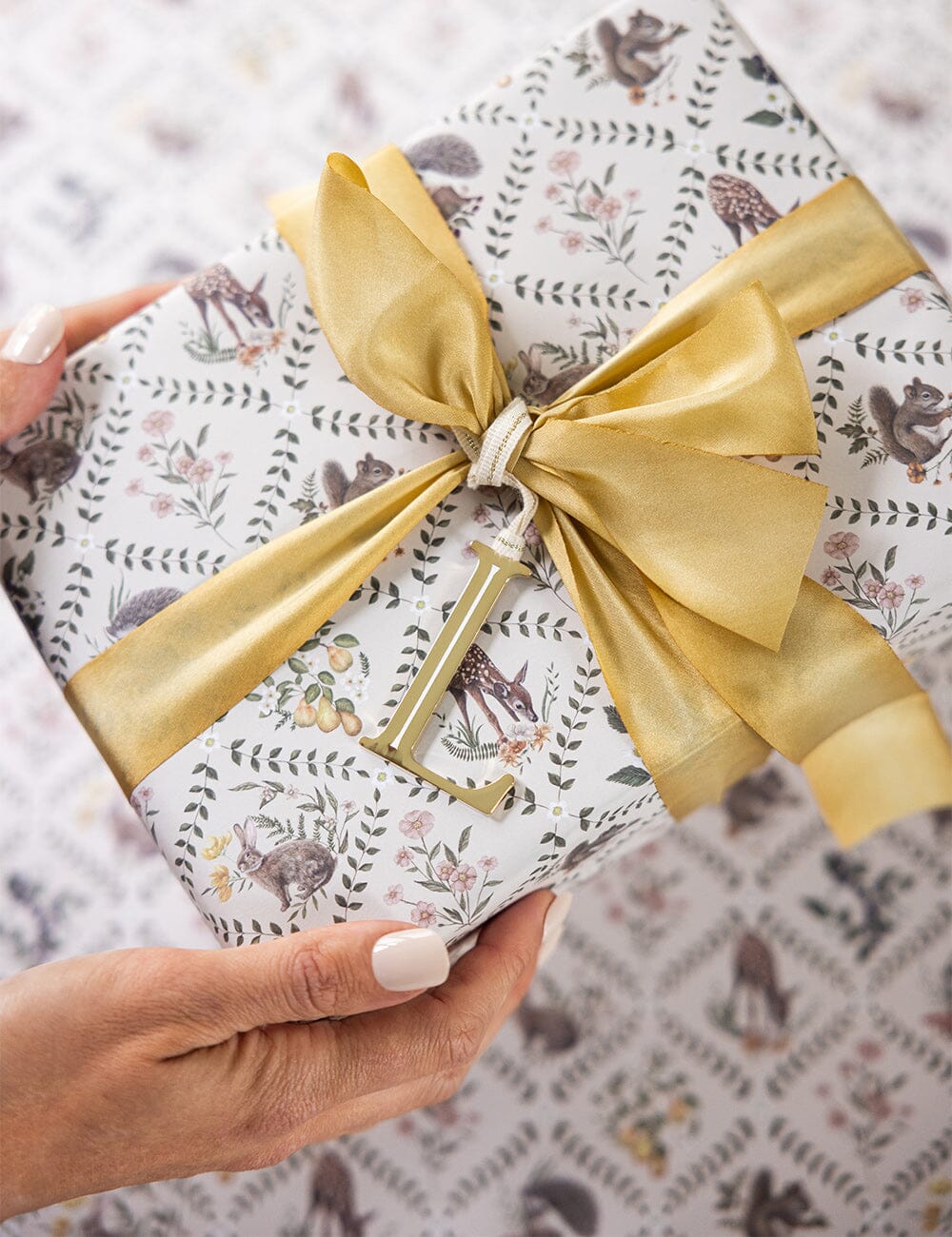 L - Fine Enamel Alphabet Ornament