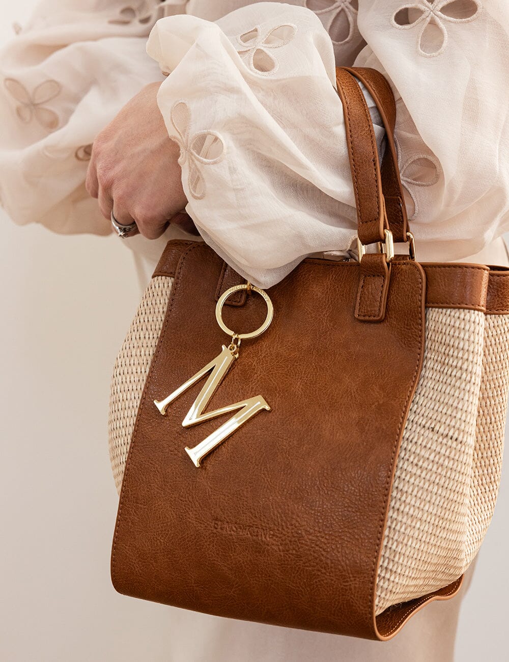 M - Fine Enamel Alphabet Ornament