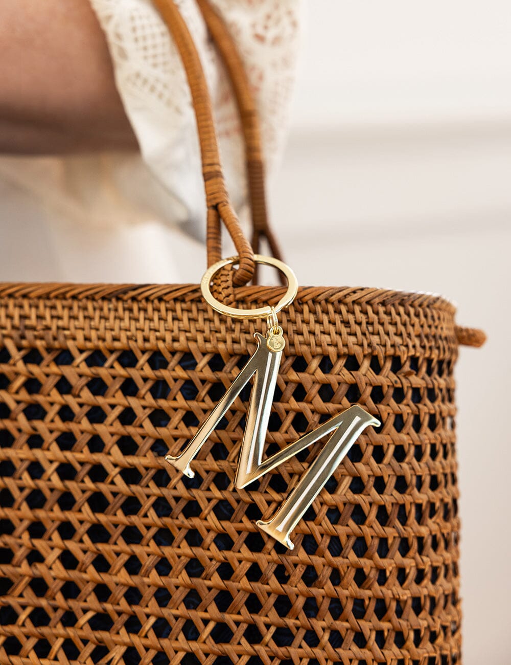 M - Fine Enamel Alphabet Ornament