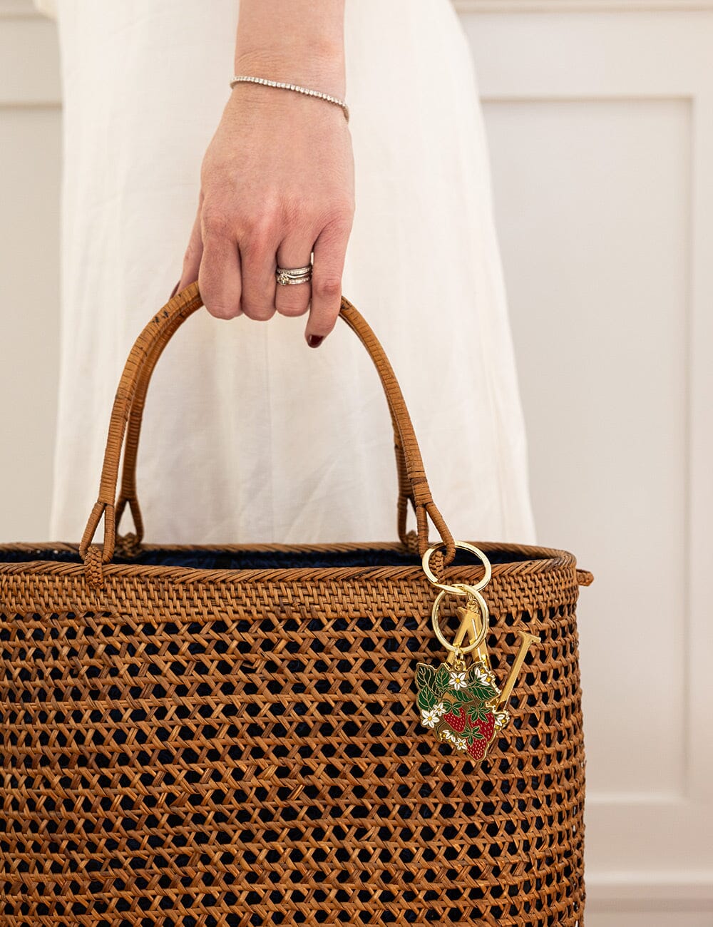 N - Fine Enamel Alphabet Ornament