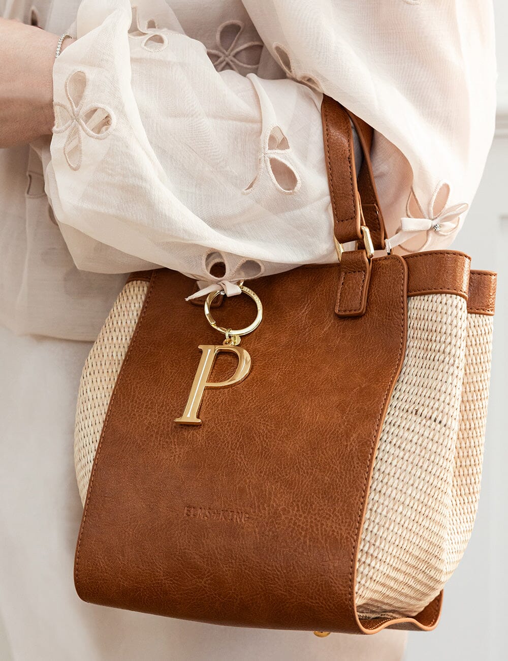 P - Fine Enamel Alphabet Ornament