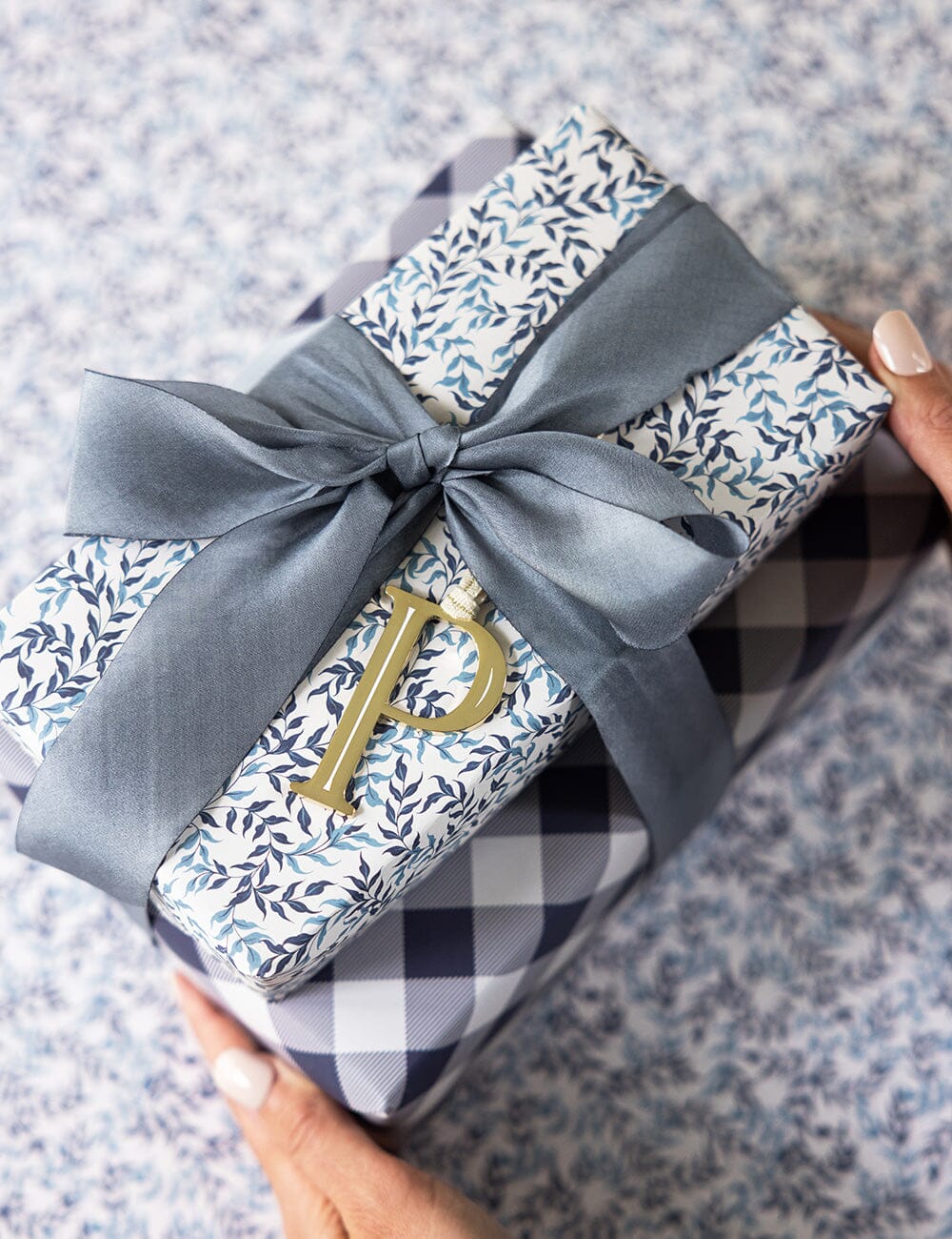 P - Fine Enamel Alphabet Ornament Ornaments Bespoke Letterpress 