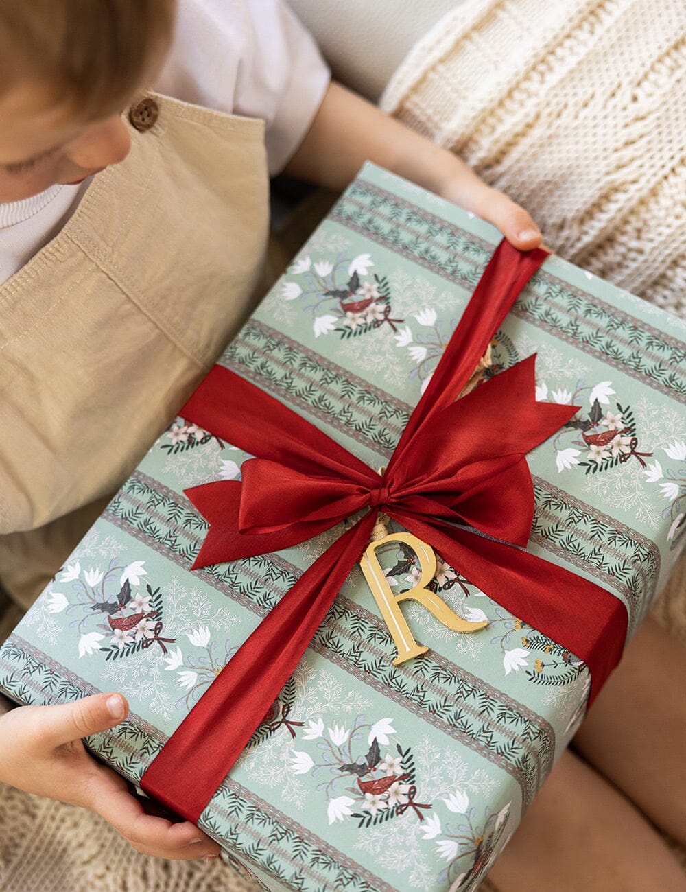 R - Fine Enamel Alphabet Ornament