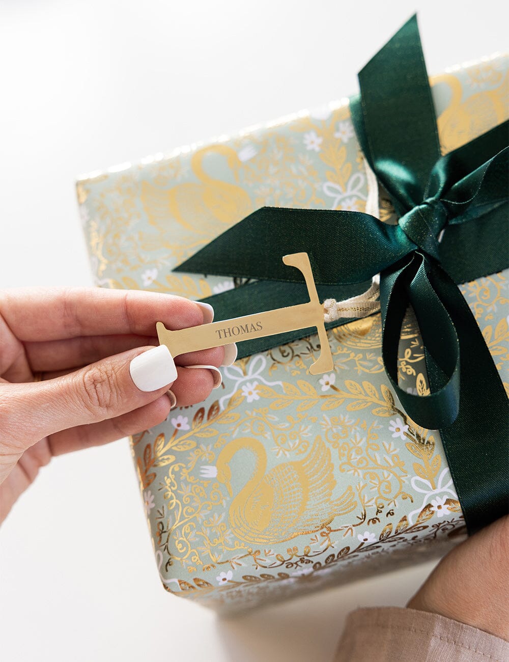 T - Fine Enamel Alphabet Ornament