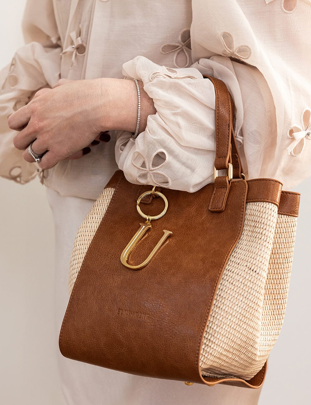 U - Fine Enamel Alphabet Ornament