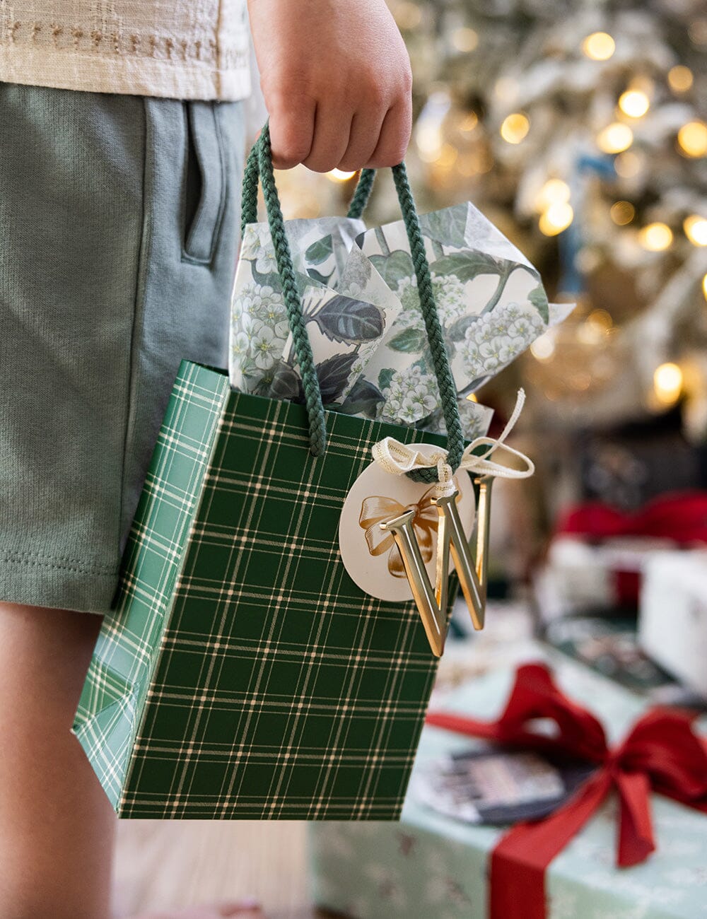 W - Fine Enamel Alphabet Ornament