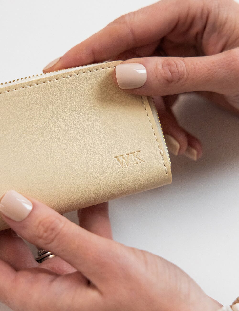 Pencil Case Slim - Ivory