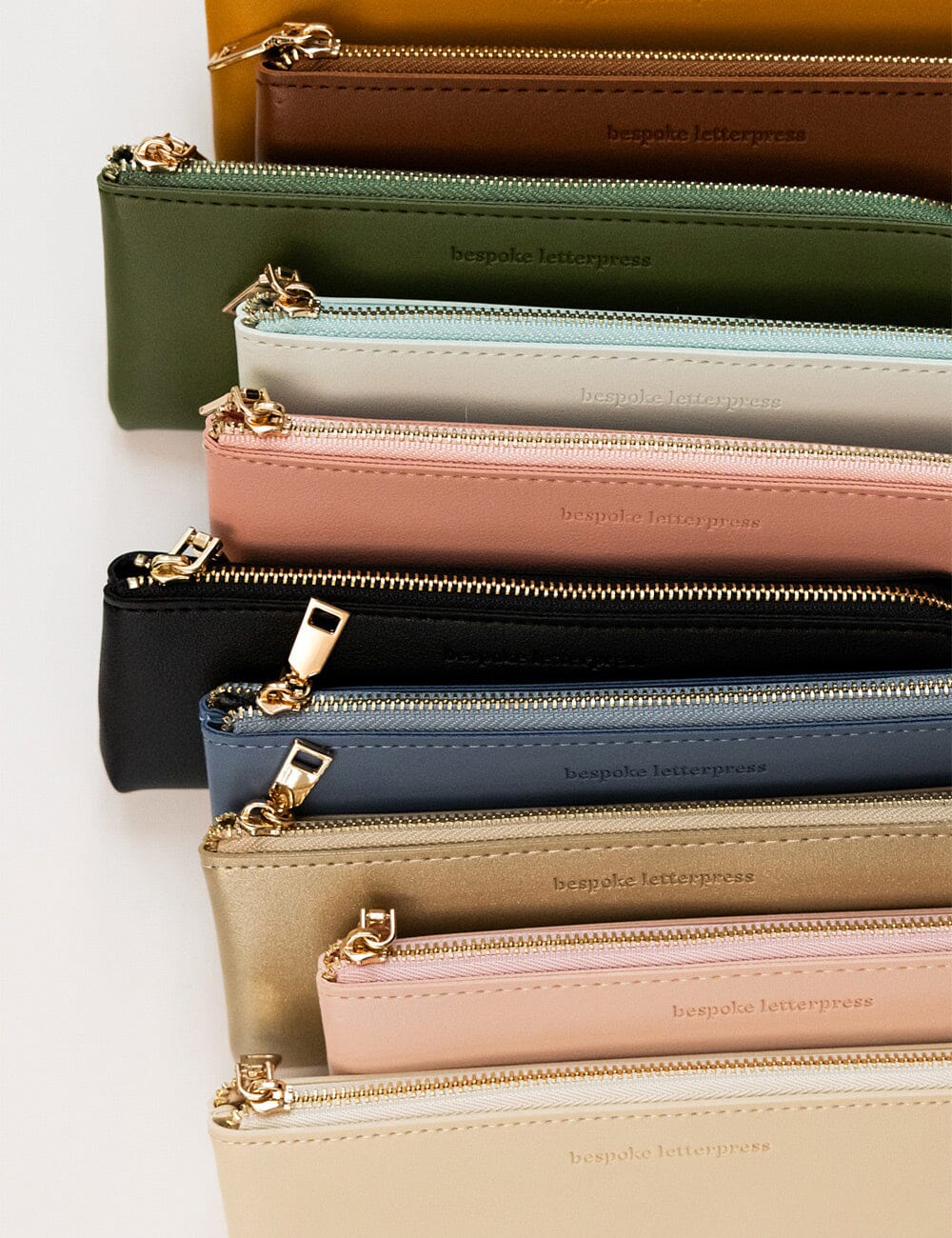 Pencil Case Slim - Pale Pink