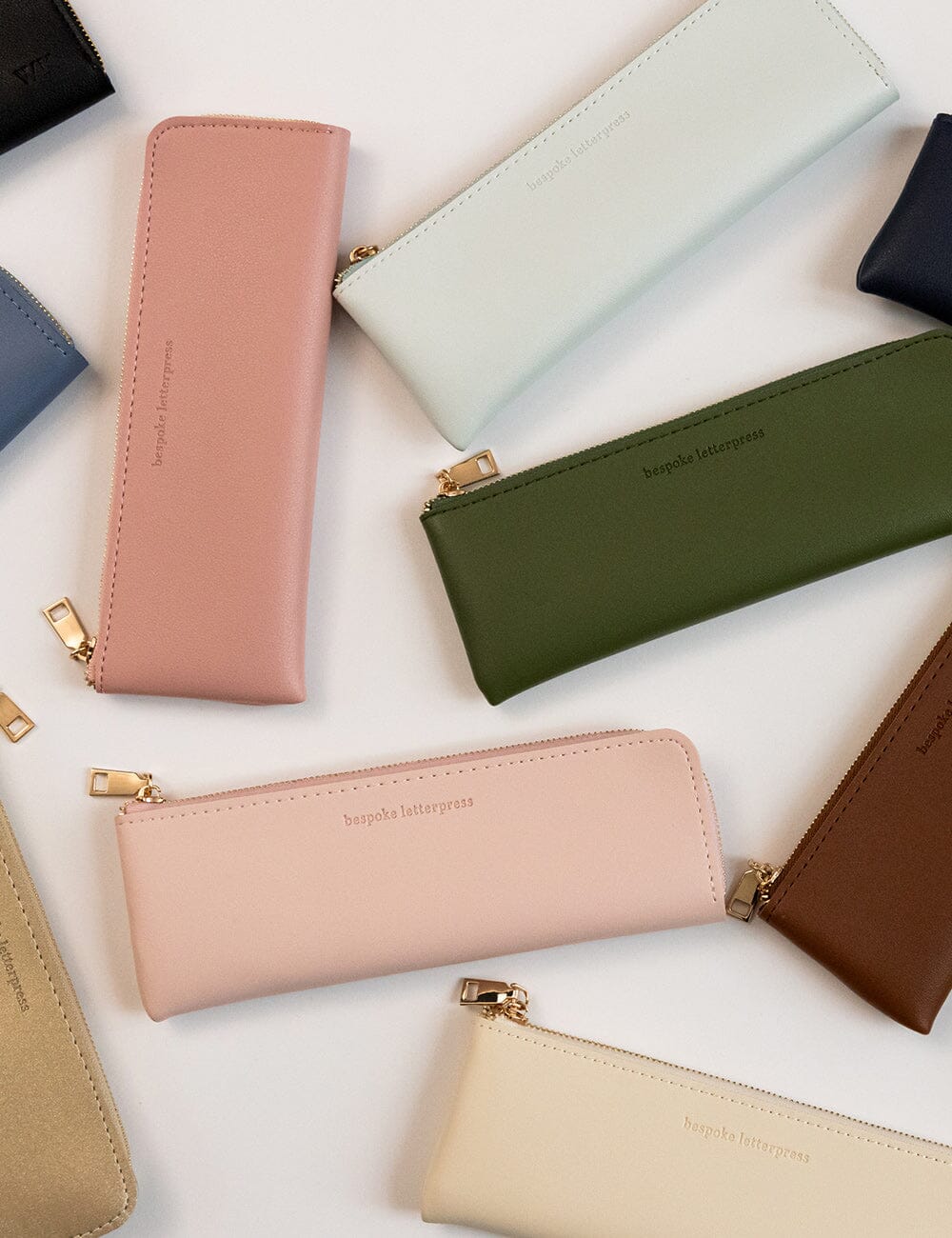 Pencil Case Slim - Pale Pink