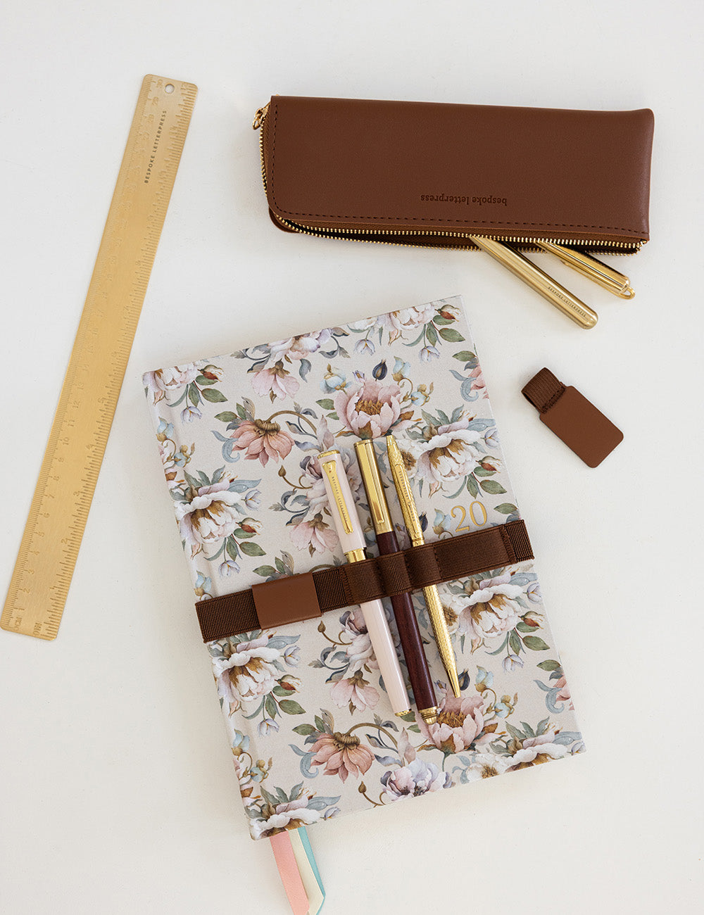 Pencil Case Slim - Espresso